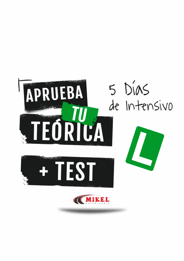 CURSO TEÓRICO INTENSIVO ONLINE CON TEST PREMIUM+ PERMISO B COCHE